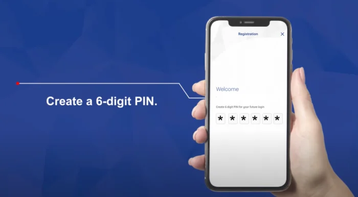 FAB Bank Balance : Create a 6-digit PIN