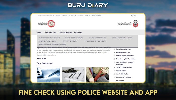 Abu Dhabi Traffic Fine Check 2025: Complete guide - Burj Diary