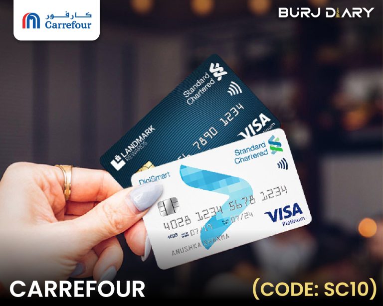 10% Off with Standard Chartered Card on Carrefour (Code: SC10)