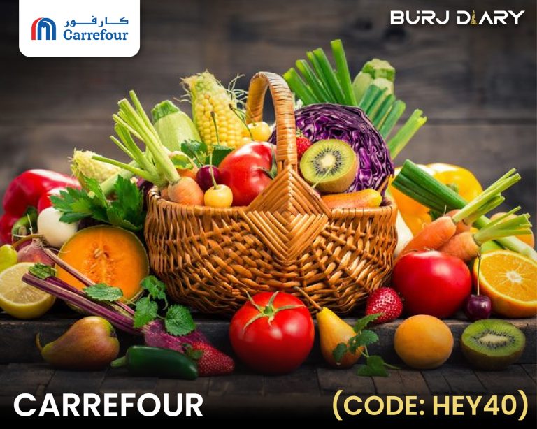 40% Off on fresh food in first order on Carrefour (Code: HEY40)
