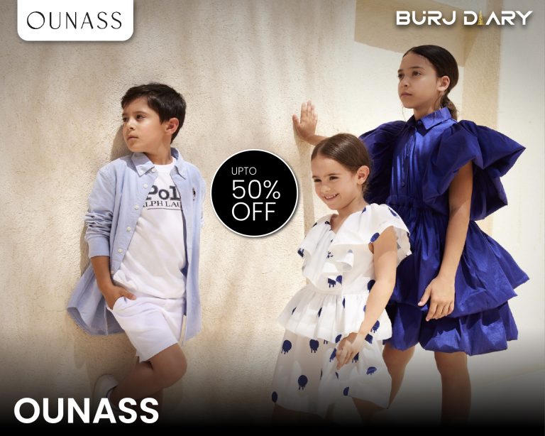 Up to 50% off on Kids’ Fashion at Ounass