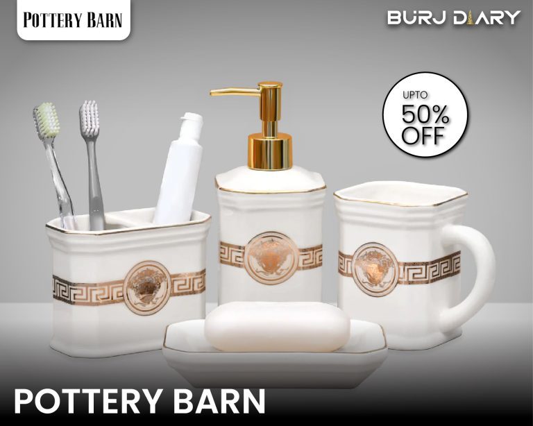 Up to 50% off on Bath Accessories on Pottery Barn