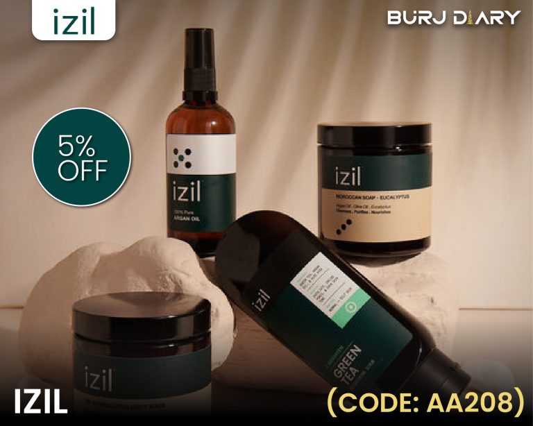 Izil Beauty Discount Code, Extra 5% off on everything (Code: AA208)