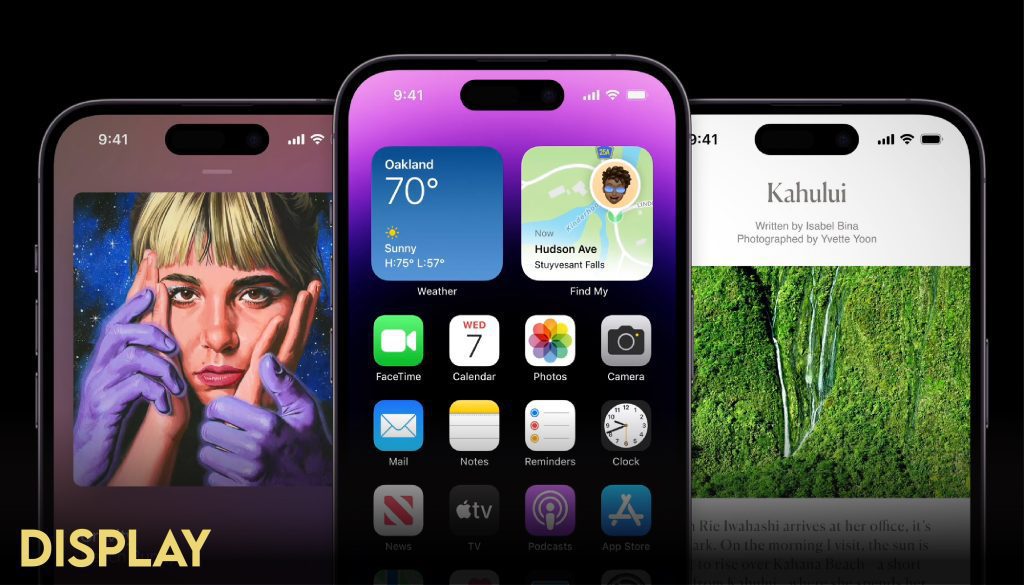 iPhone 14 Pro Max display